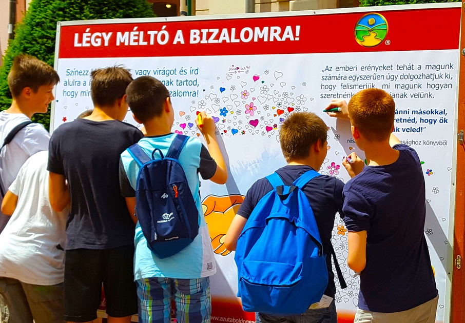 Az út a boldogsághoz városi rendezvényeken